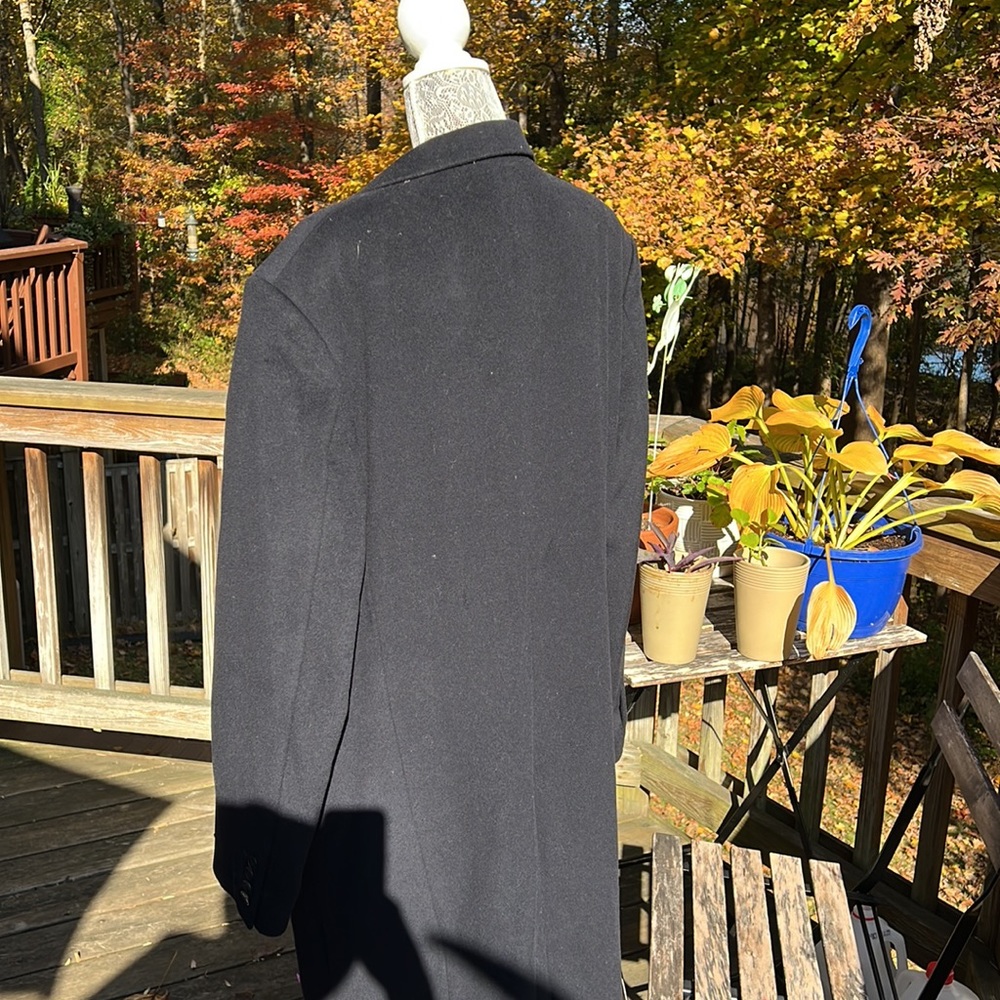 Cashmere Wool Italy Mens Winter Coat - Picture 8 of 15